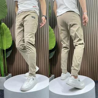 LAURENT MONACO | CARGO PANTS WITH MULTIPLE POCKETS