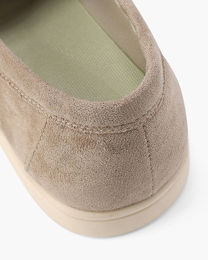 Leder-Suede Mokassins