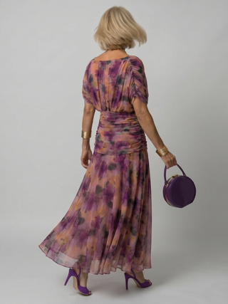 Evelina™ | Elegantes Maxi-Kleid mit Bauch-Optimierung