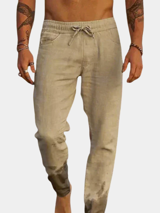 Leinen Strandhose für den perfekten Sommerlook
