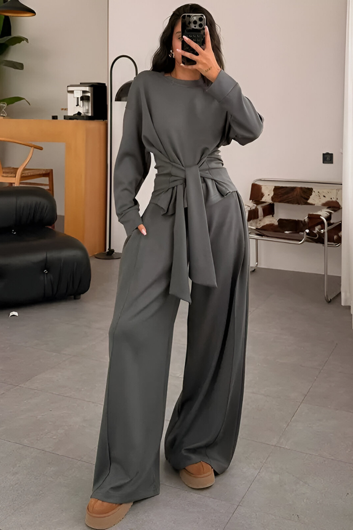 Meli™ | Moderner, Bequemer Jumpsuit mit Weitem Bein