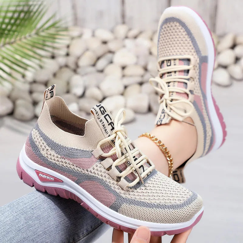 Mika™ | Elegante Atmungsaktive Orthopädische Sneakers für Optimalen Komfort