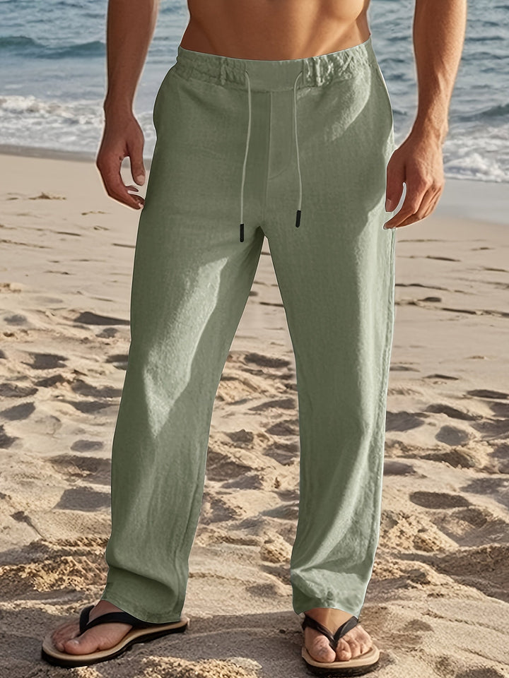 LAURENT MONACO | Herren Leinenhosen