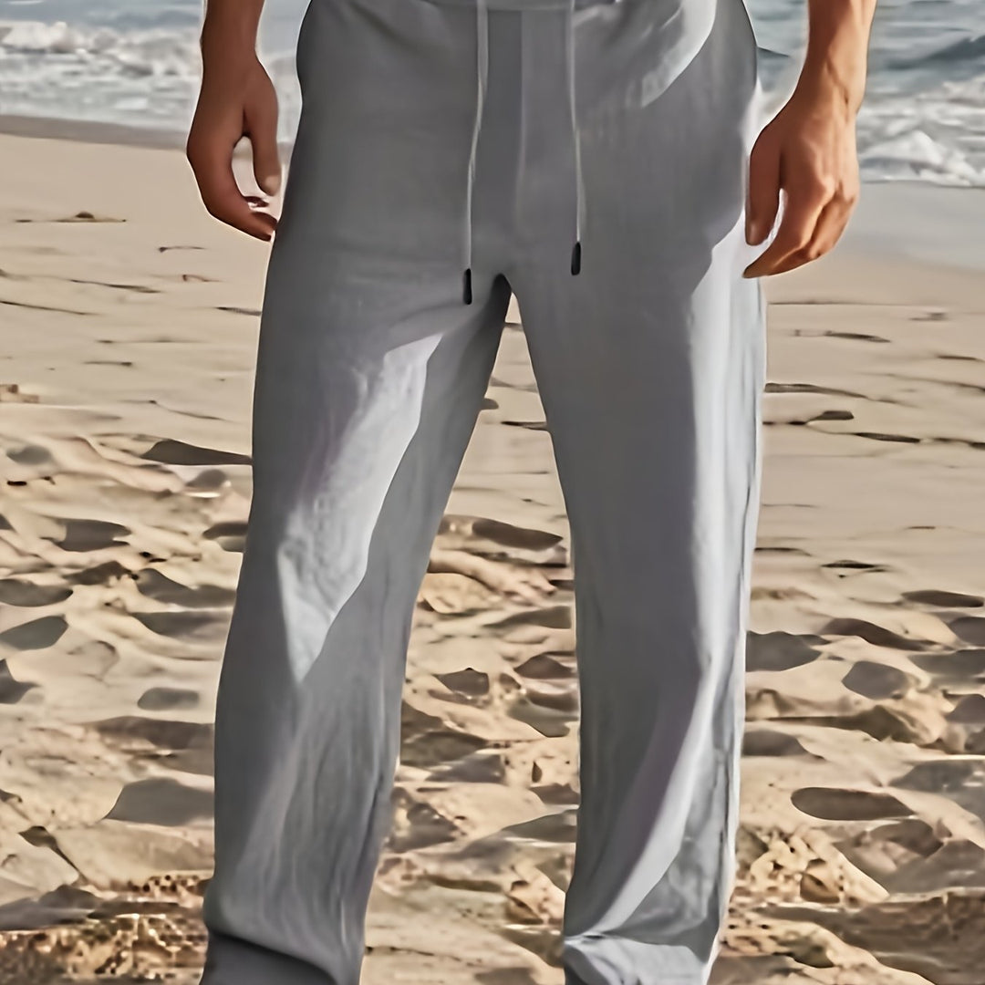 LAURENT MONACO | Herren Leinenhosen