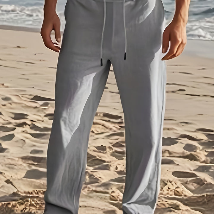 LAURENT MONACO | Herren Leinenhosen