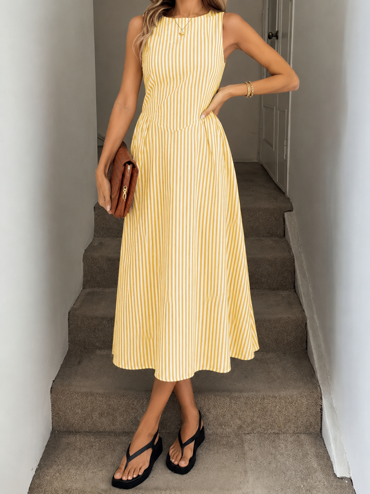 Denise™ | Elegantes Midi-Kleid mit Bauch-Optimierung