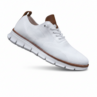 LAURENT MONACO | Herren Oxford-Schuhe mit Mesh-Einsatz