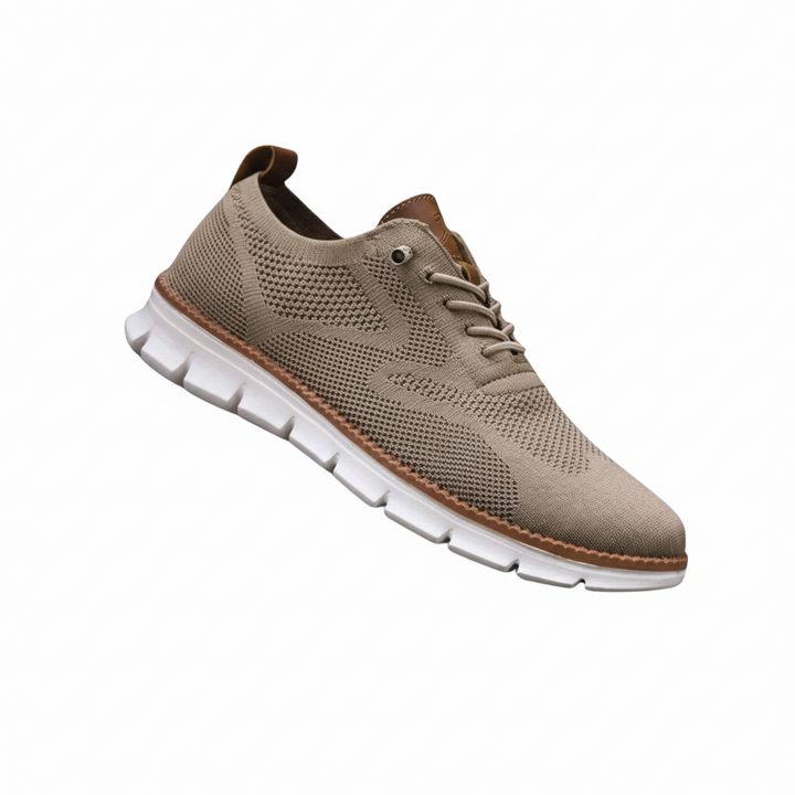 LAURENT MONACO | Herren Oxford-Schuhe mit Mesh-Einsatz