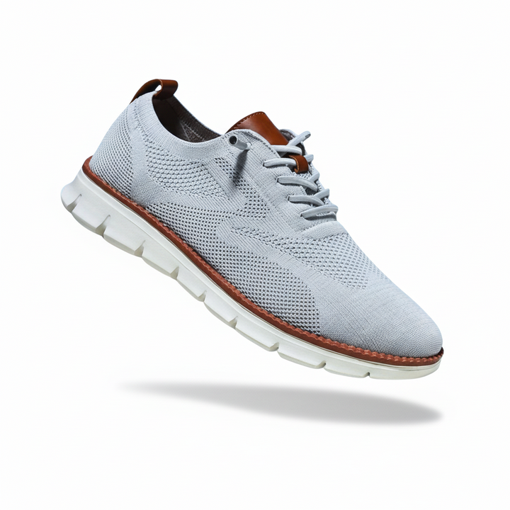 LAURENT MONACO | Herren Oxford-Schuhe mit Mesh-Einsatz