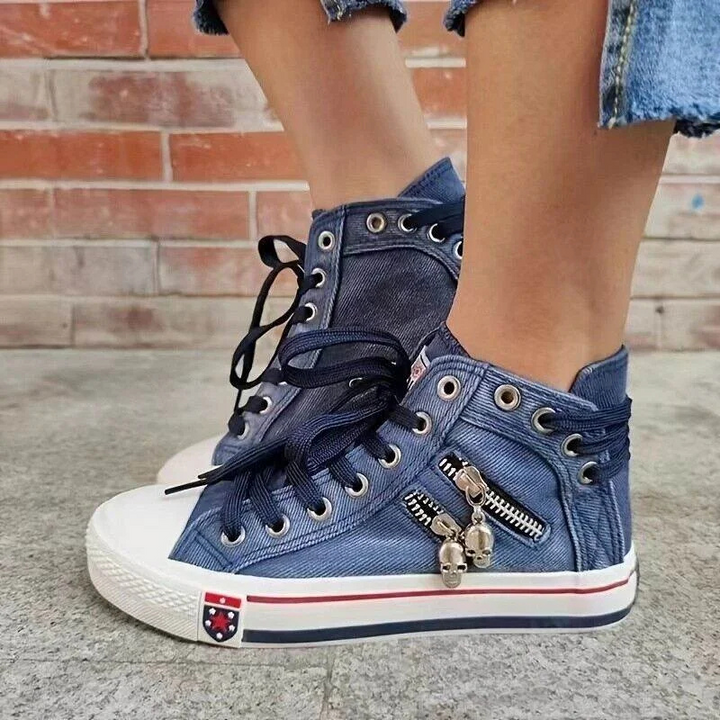 Eva™ | Denim Sneakers
