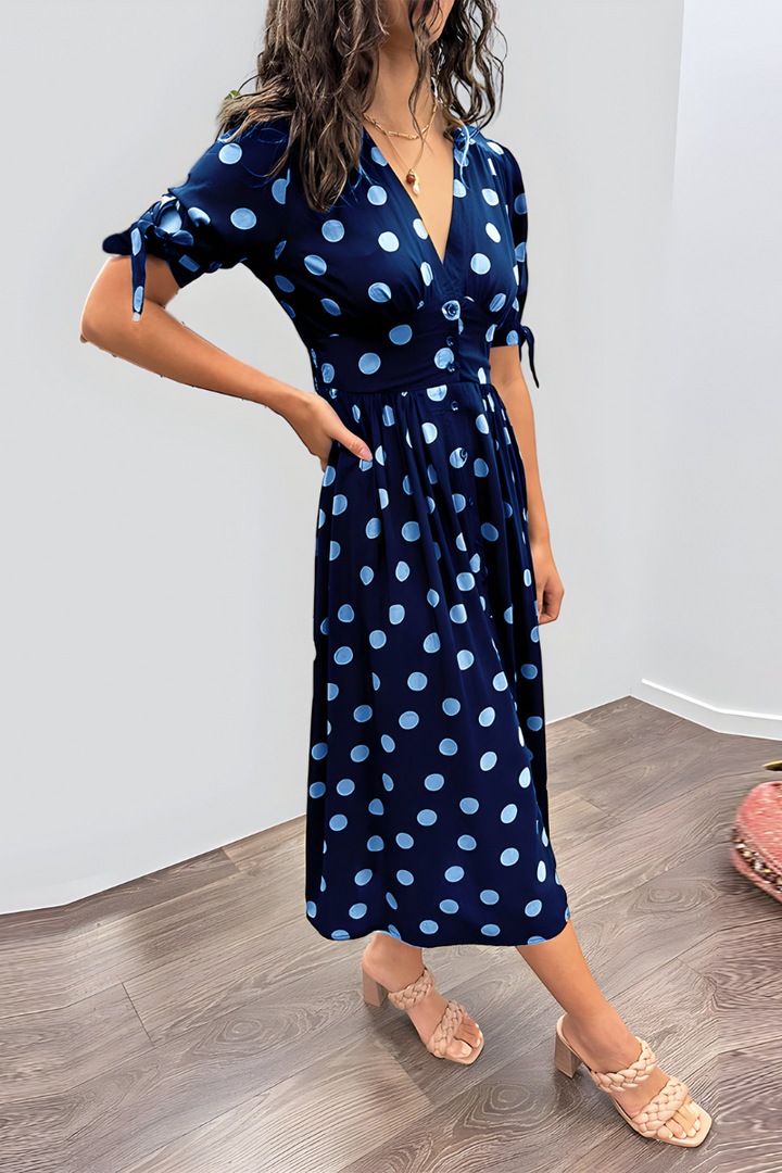 Noria™ | Stilvolles Punktkleid