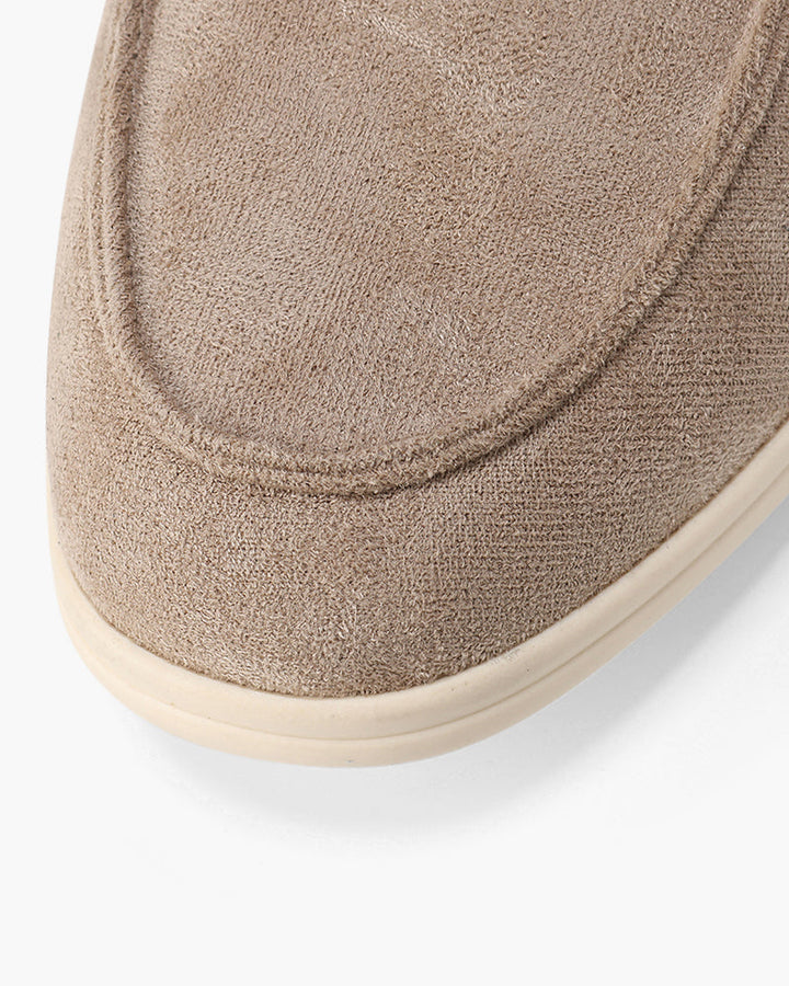 Leder-Suede Mokassins