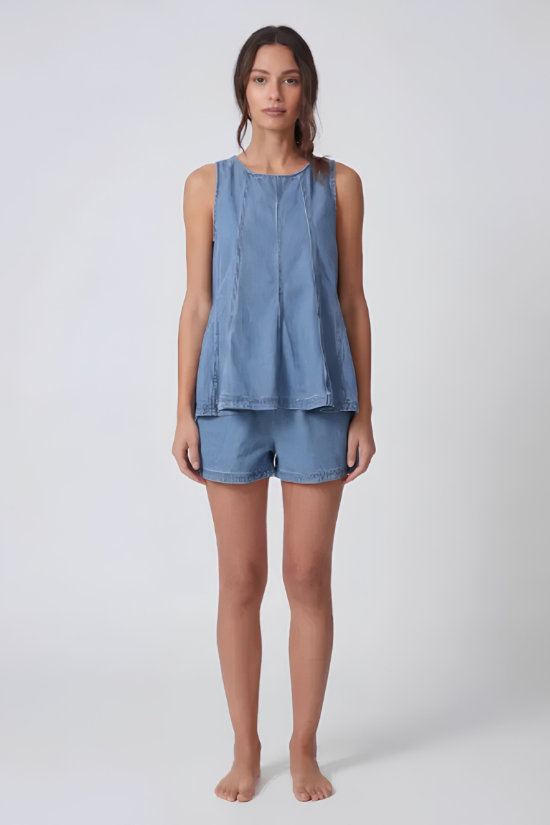 Mira™ | Legeres Denim-Set im entspannten Stil