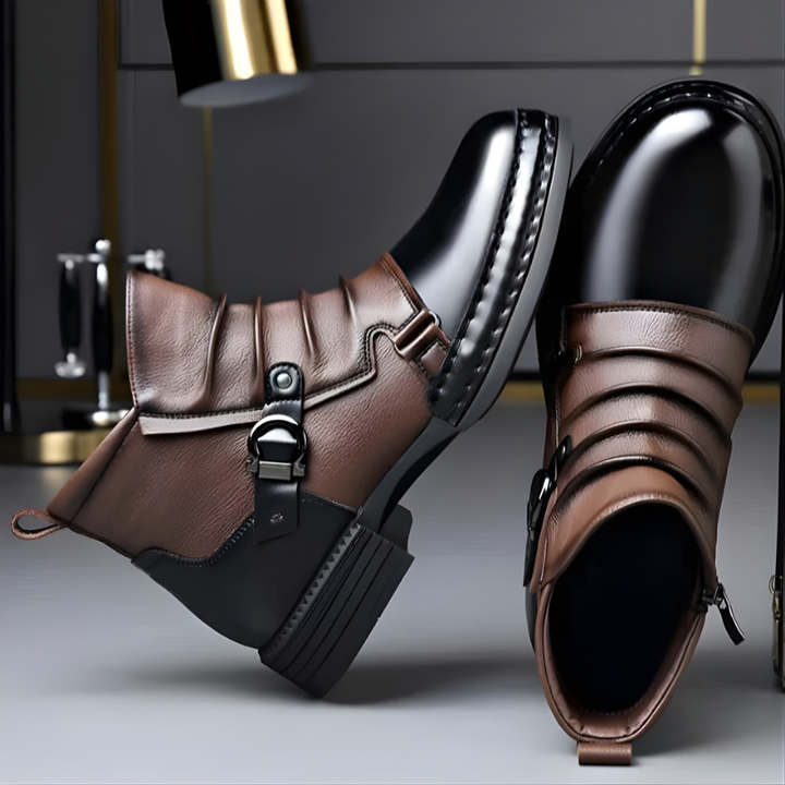 LAURENT MONACO | Herren Stiefeletten mit Schnalle