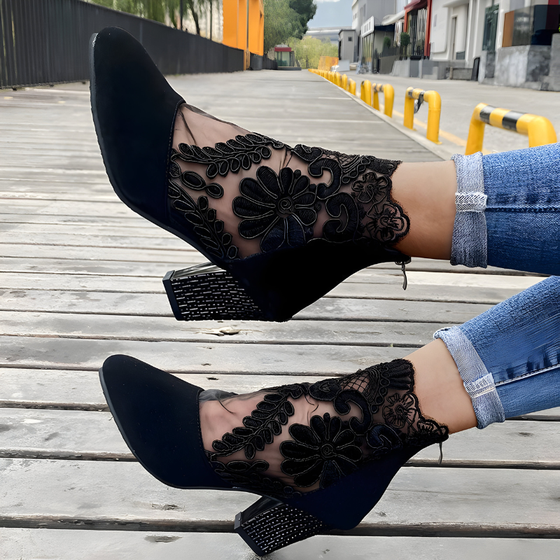 Norene™ | Elegante atmungsaktive orthopädische High Heels