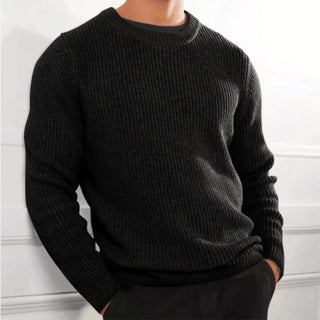 Bastian | Eleganter Herrenpullover mit Rundhalsausschnitt