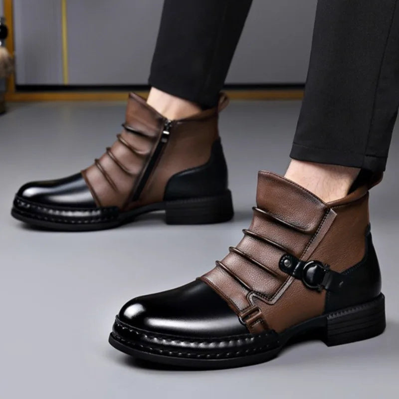 LAURENT MONACO | Herren Stiefeletten mit Schnalle