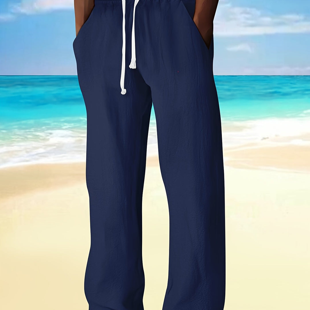 LAURENT MONACO | Herrenhose mit Kordelzug