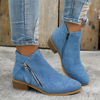 Lona™ | Elegante Wildleder-Ankle Boots