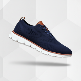 LAURENT MONACO | Herren Oxford-Schuhe mit Mesh-Einsatz