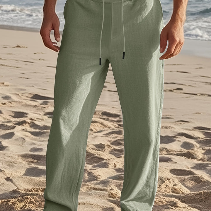 LAURENT MONACO | Herren Leinenhosen
