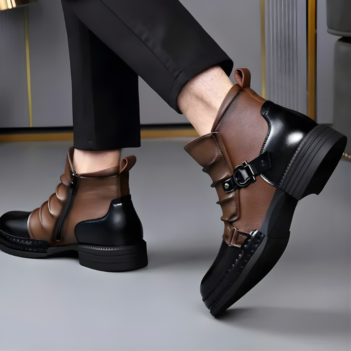 LAURENT MONACO | Herren Stiefeletten mit Schnalle