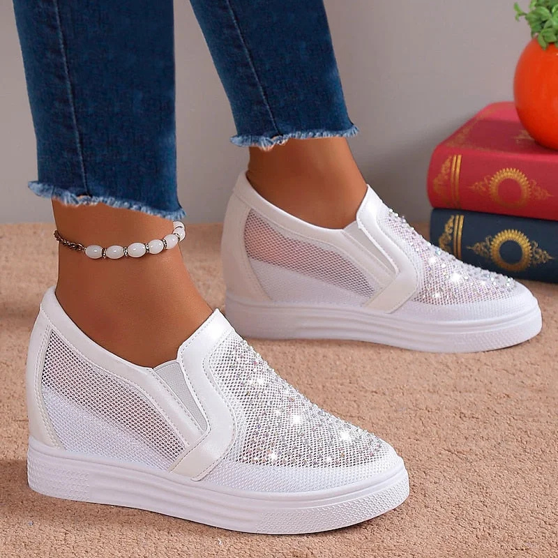 Nadja™ | Stylische Kristall-Sneaker für Damen