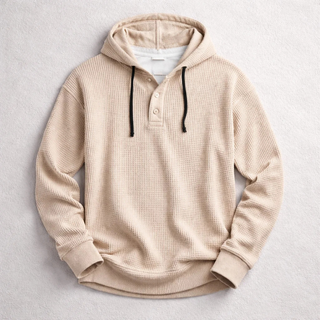 Bradley Waffle Knit Hoodie
