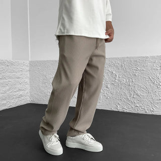 LAURENT MONACO | RIPPED STRIPE PANTS