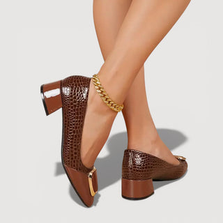 Vika™ | Elegante Bequeme Orthopädische Leder-Heels