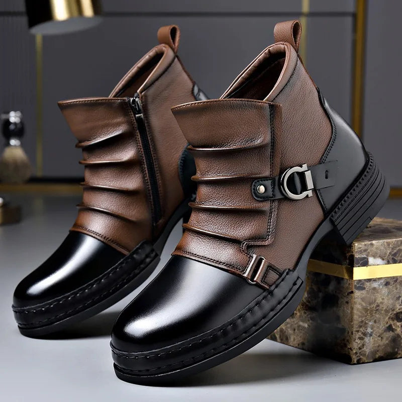 LAURENT MONACO | Herren Stiefeletten mit Schnalle
