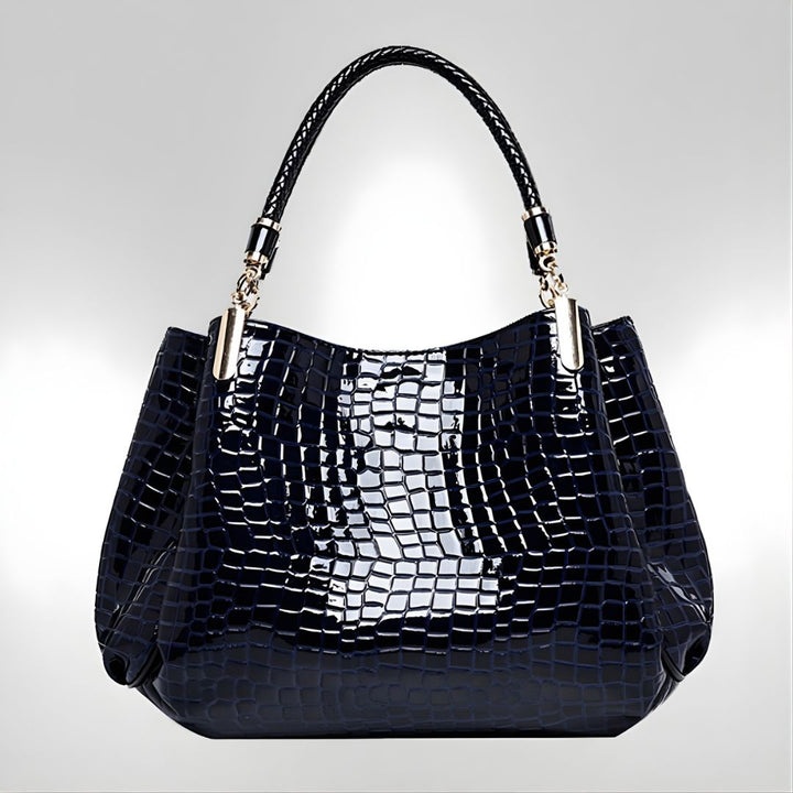 Montelisse - Krokodil-Design Schultertasche