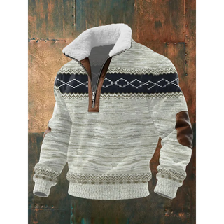 Tobias | ThermoSoft | Fleece Pullover mit Stehkragen