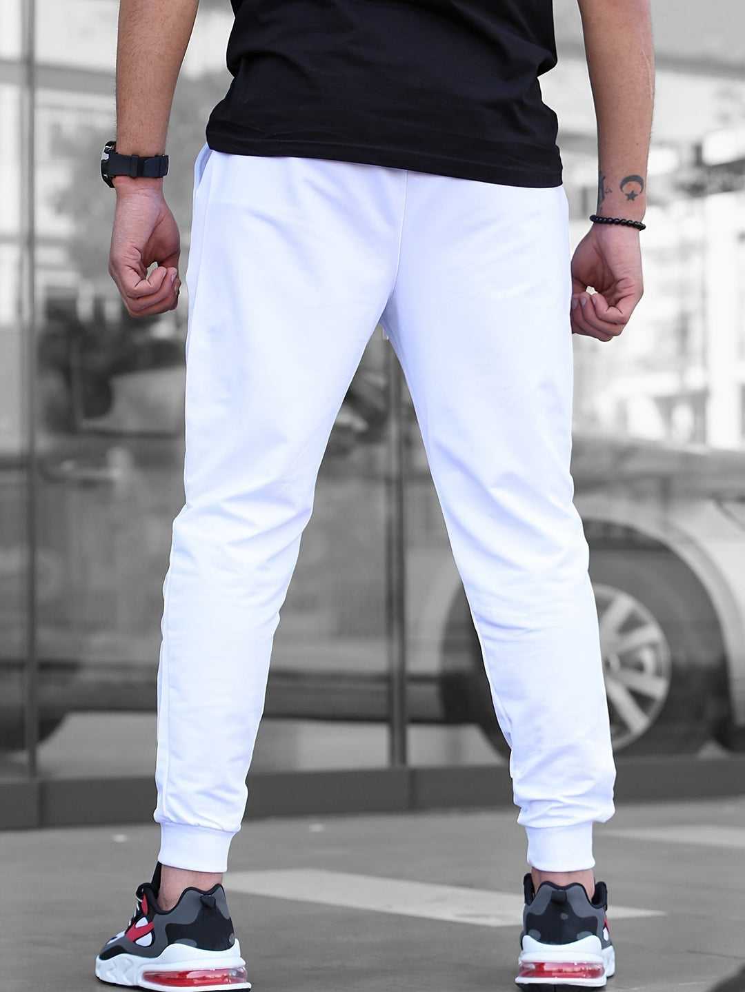 LAURENT MONACO | HERREN JOGGINGHOSE MIT VIELEN TASCHEN