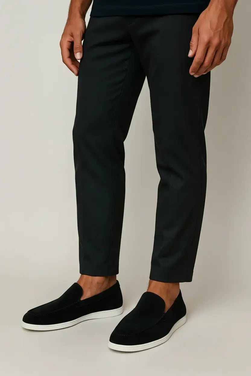 LAURENT MONACO | Herren Elegante Suede-Mokassins