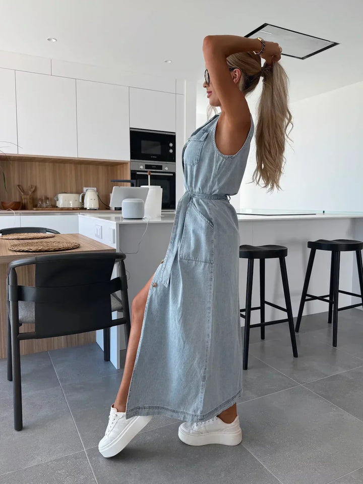 Lois™ | Maxi Denim Dress