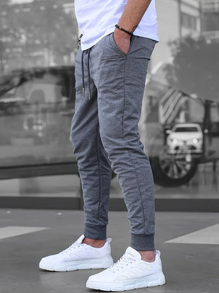 LAURENT MONACO | HERREN JOGGINGHOSE MIT VIELEN TASCHEN