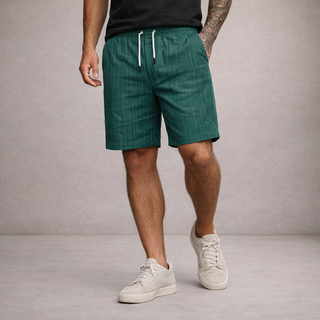 LAURENT MONACO | Herren Leinen-Sommershorts