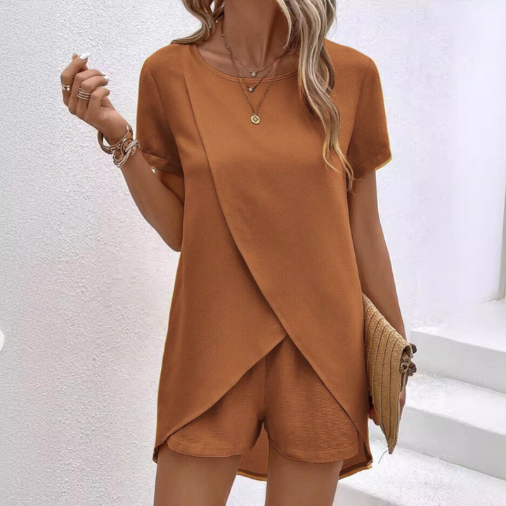 NORA™ – Stilvolles Sommer-Co-Ord Lounge-Set