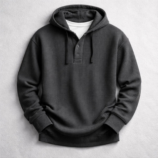Bradley Waffle Knit Hoodie