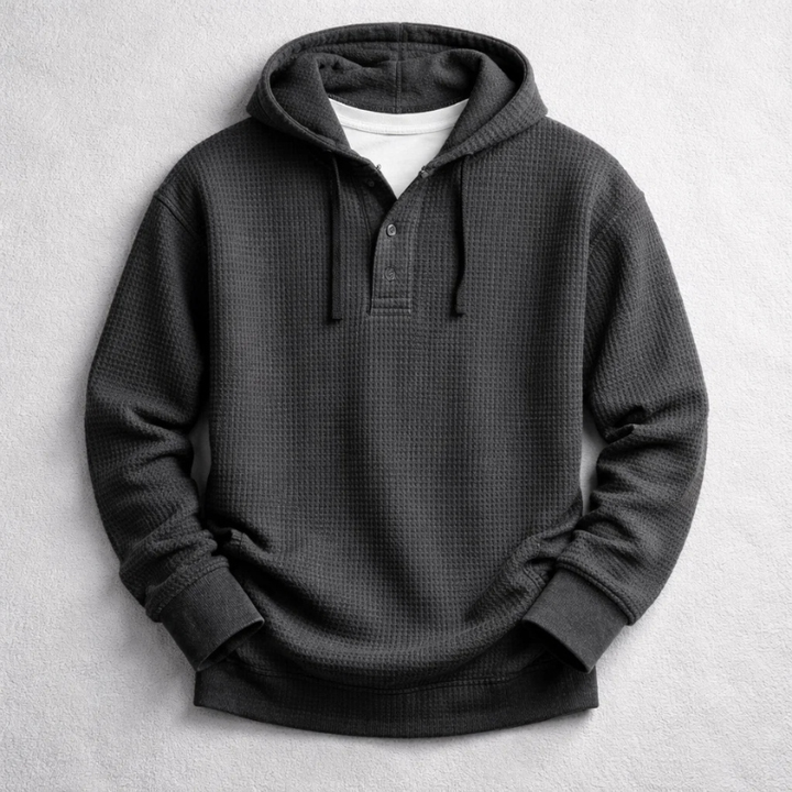 Bradley Waffle Knit Hoodie