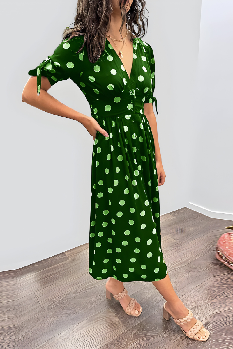 Noria™ | Stilvolles Punktkleid