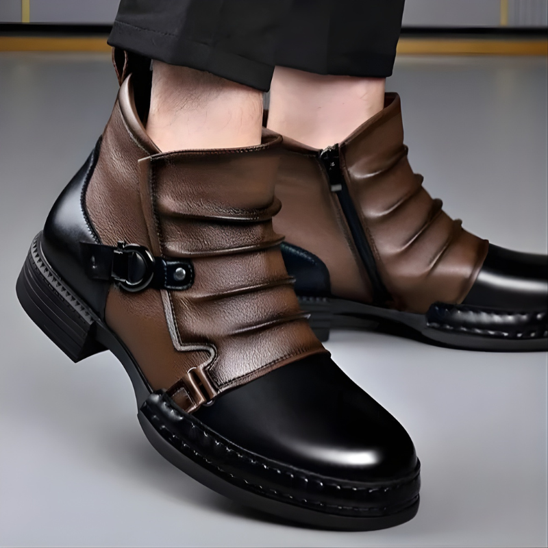 LAURENT MONACO | Herren Stiefeletten mit Schnalle