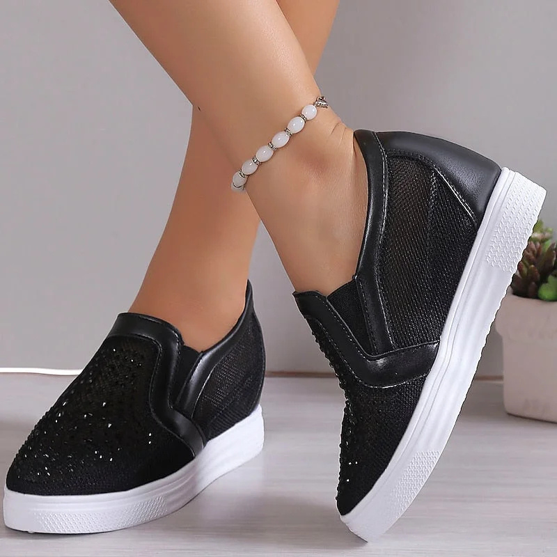Nadja™ | Stylische Kristall-Sneaker für Damen