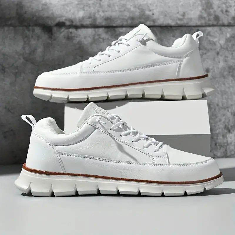 LAURENT MONACO | Ledersneaker mit zusätzlicher Unterstützung