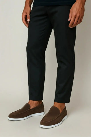 LAURENT MONACO | Herren Elegante Suede-Mokassins