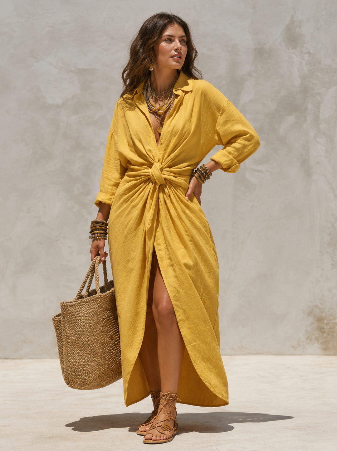 Isabelle™ | Figurformendes Kleid mit Knopf