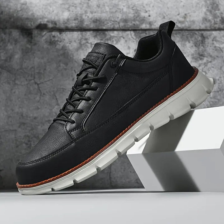 LAURENT MONACO | Ledersneaker mit zusätzlicher Unterstützung