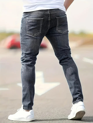 Alex - Modische Slim Fit Jeans mit Destroyed-Effekten