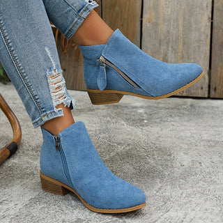 Lona™ | Elegante Wildleder-Ankle Boots